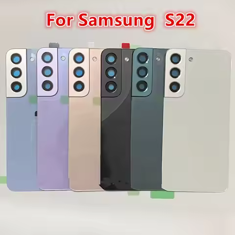 S 22 Housing For Samsung Galaxy S22 S901 Glass Battery Back Cover Repair Replace Door Phone Rear Cas