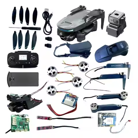 High Quality 10 Styles Complete Set Plastic Black Wind Blade Kit Accessories Including Fan Blades Mo