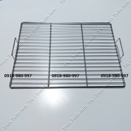 VỈ NƯỚNG INOX CHO LÒ NƯỚNG THAN DÃ NGOẠI – VỈ INOX ĐAN KHE CHỮ NHẬT LÒ BBQ CÁC SIZE MS: TAVNKQ