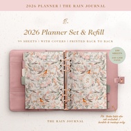2026 Planner for Ring Binder w/ Monthly Planner, Weekly Planner, Yearly Planner, Calendar A5, A6, LP