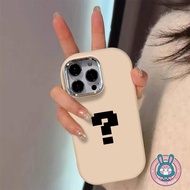 Simple Question Mark Phone Case For Realme GT7 Pro GT6 GT3 Neo 6 SE 5 2T V50 V23 V20 V13 V11 V11S V1
