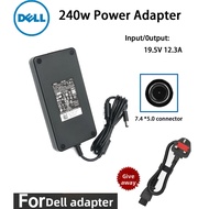 Dell 240W 19.5V 12.3A Charger Power Adapter for Alienware M17 R1 R2 R3 R4 R5 M17X R2 R3 M18X Area-51