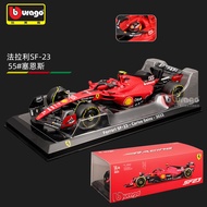 Bimegao F1 Car Model 1:24 Ferrari F1-75 Formula Racing Car Model Alloy Monza Commemorative Edition L