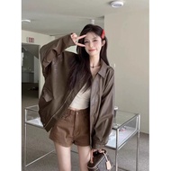 Melade Jacket American Jacket Leather Jacket y2k Jacket Melade Jacket Melade Leather Jacket Short Me