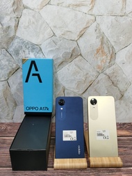 OPPO A17K - RAM 3/64 - FULLSET & BATANGAN - SECOND