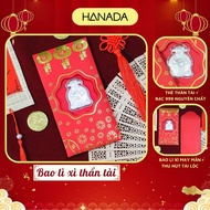 999 Pure Silver God of Wealth Red Packet Lucky Auspicious Day God of Wealth - Gift Meaningful Fortun