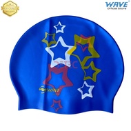 WAVE 4602P cap swimming PRO - swimming cap - blue star