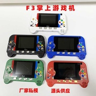 Game Console Handheld F3 Handheld Game Console Large Screen Nostalgic Two-Player Private Model 5-in-