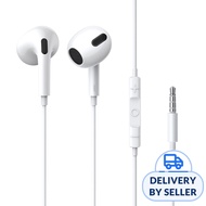 Baseus Encok H17 3.5mm Minijack Wired Headphones (White)