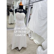 NUG GAUN PENGANTIN / WEDDING GOWN PRELOVED /GAUN PESTA/BRIDE