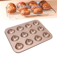 CHIHIRO1X3EE Cake Mold, 6/9/12 Cavity Non-stick Coating Muffins Moulds,  DIY Reusable Carbon Steel B