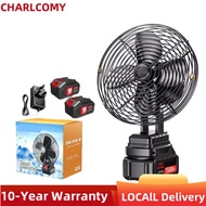 charlcomy Char 2988VF Kipas Camping Mini Bateri Tahan Lama 8 Inch Portable Camping Fan 3000mah Cordl