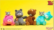 NEW 全新 Soap Studio 肥皂遊 模型 - 貓和老鼠毛絨泰迪熊公仔 Ver.2《湯姆貓與傑利鼠》盲盒 (隨機顔色) Soap Studio: Tom and Jerry Teddy Bea
