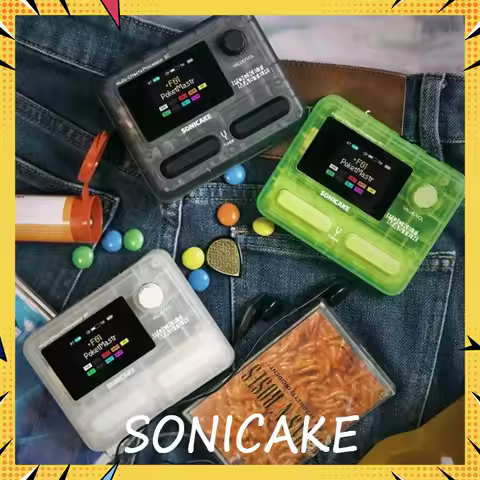 SONICAKE Pocket Master Guitar Bass Amplifier 100+ Multi-Effects Pedal QME-10 Support OTG Looper Mini