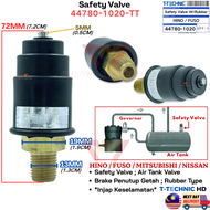 44780-1020-TT Hino Nisaan Mitsubishi Fuso Lori Lorry Truck (Injap Keselamatan) Safety Valve  Air Tan