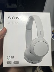 SONY WH-CH520 無線耳機 白色