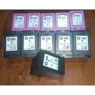 Empty catridge HP 680 printer
