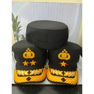 Army Zone Pati Commando Hat Original | PILKEP PATI FIELDCAP Brigjen and Irjen rank super sturdy 1 an