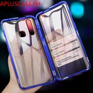 360 Magnetic Case Vivo Y17 Y15 Y12 Y11 Y19 Y50 Y30 Casing Double Sided Tempered Glass Cover