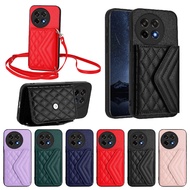 Phone Case For OnePlus 13 13R 13T Ace 5 Pro OnePlus Nord CE 3 4 Lite Detachable Crossbody Strap Back