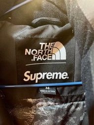 二手 降價求售 The North Face X Superme 男版羽絨外套 黑 M
