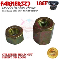 Cylinder Head Nut 186F, 186FA, 188F, 10HP, 12HP, 14HP, 16HP Air Cooled Diesel Engine