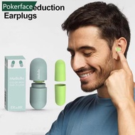 POKERFACE 1 Pair Sponge Ear Plugs Ventilate Snoring Foam Hear Protect Noise Reduction Earplug M3Y9