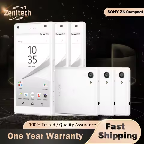 Original Sony Xperia Z5 Compact E5823 SO-02H 4G Mobile Phone 4.6'' 2GB RAM 32GB ROM 23MP+5.1MP Octa 