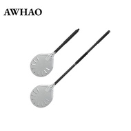 AWHAO Pizza Peel Oven Accessories Easy Storage Pizza Spade for Cheese Bread Baking