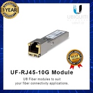 Ubiquiti UF-RJ45-10G RJ45 Ufiber SFP Transceiver Module RJ45 UF-RJ45-1