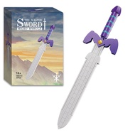 Zelda: Breath of the Wild, Tears of the Kingdom Hylian Shield & Master Sword Assembly Toy Model Orna