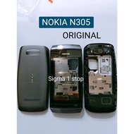 CASING NOKIA ASHA N305 305 2SIM + ORIGINAL BONE REMOVED HOUSING CASING FULL SET OLD NOKIA N305