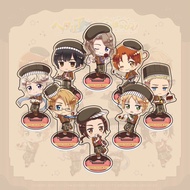 Limited Hetalia WorldStars Chocolatier Ver. Acrylic Standee & Keychain Anime Figure Desk Display