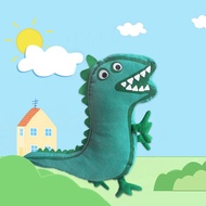 George's Dinosaur Piglet Peppa Double-Sided Plush Doll Mr. George's Dinosaur Dinosaur Doll George Pl
