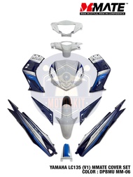 YAMAHA LC135 135LC V1 MMATE SPECIAL COLOR BODY COVER SET STICKER TAMPAL DPBMC DRMK