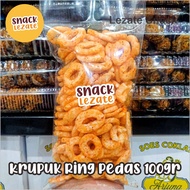 Lezate Snack - Kerupuk Pedas 100gr Ring Pedas/ Krupuk Pedas / Kerupuk Ikan / Kerupuk Koin / COD