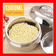 1300ml Stainless Steel Food Lunch Box Container
