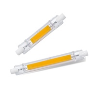 【☄New Arrival☄】 WIOJJ SHOP R7s 78mm 118mm Mini Cob Glass Tube Led Light Bulb 15w 30w 40w 50w Ac 220v 230v Dimmable Led Corn Lamp Replace Halogen Spotlight