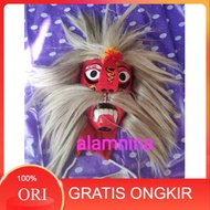 Topeng bujang ganong ganongan kayu rambut sintetis - Barongan Pecut Barongan anak2 umur 10 Barongsai Pecut Bopo Entul Topeng barongan Barongan jumantoro Barongan anak2 umur 10 devil Barongan jumantoro asli Barongan jumantoro asli besar Sakral warga psht B