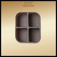 [daiso] Round Silicone Ice Tray, 4-cavity, 1pc / Korean Ice Tray / 4-Cavity Design / 100% Genuine by