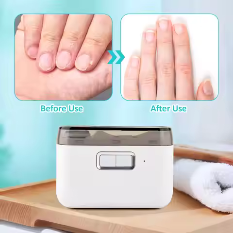 2 in 1 Electric Nail Clipper Professional 2 Speed for Elderly Women Men Kids