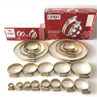 ORBIT เข็มขัดรัดท่อ กิ๊บรัดสายยาง เข็มขัดรัดสายยาง เหล็ก (ยกกล่อง สุดคุ้ม) ซื้อเถอะ!