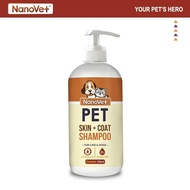 Nanovet® Pet Skin + Coat Shampoo for Cat and Dog