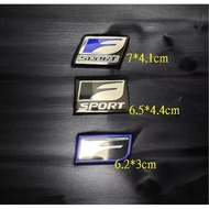 LEXUS F Car Logo SPORT Sticker Aluminum Alloy Modified Single Price