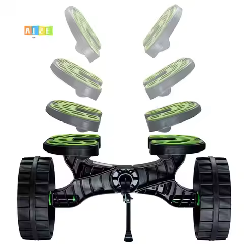 A12E-Kayak Wheel Trolley Cart Tire Strong-Bearing Replacement Wheels Adults Children Surfing