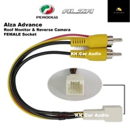 Perodua Alza Camera & Roof Monitor Plug&Play Socket