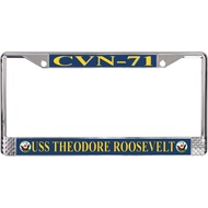 MilitaryBest USS Theodore Roosevelt CVN-71 License Plate Frame