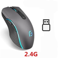 Computer Mouse Dual Mode Bluetooth 4.0 +2.4Ghz Wireless Mause 2400DPI Optical Gaming Mouse Gamer Mice for PC Laptop