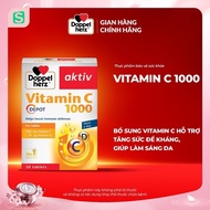 Vitamin C VIT C FRAN & Doppelherz Vitamin C 1000 supplement pills help increase resistance and brigh