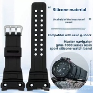 For GWN-1000B GWN-1000 5371 Resin TPU Watch Strap Bezel Replacement Accessories For GWN1000B GWN1000